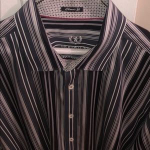 PRICED TO SELL MENS PRINTED COTTON BUGATCHI SHIRT